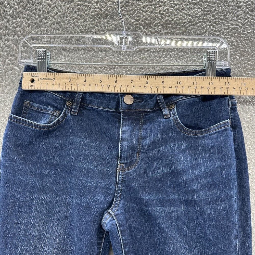 Soho Jeans Women's 2 Blue Denim Curvy Crop Jeans Size 2 - Picture 9 of 15